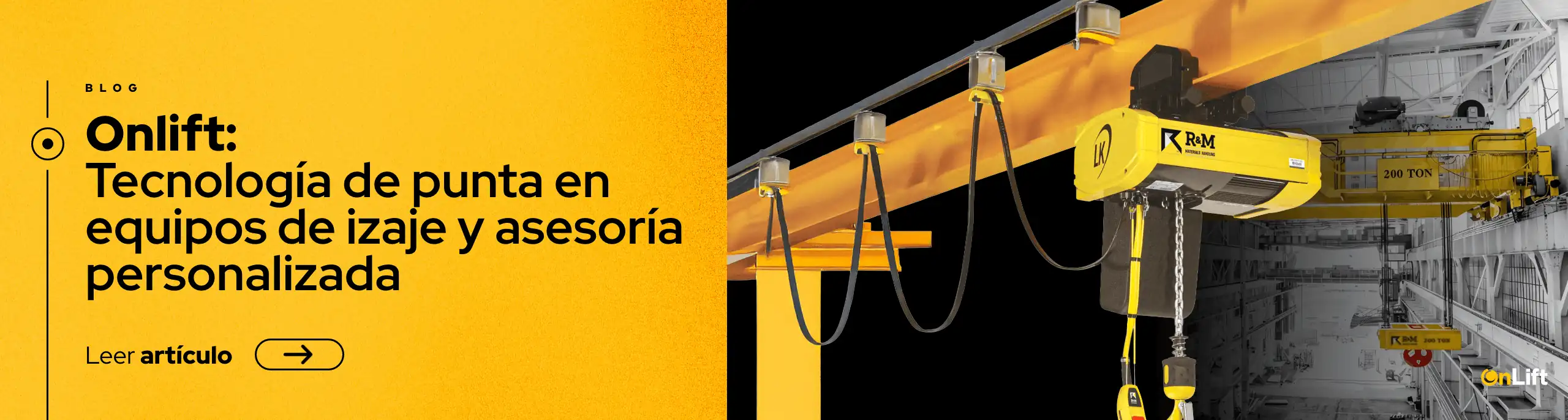 Onlift: Tecnología de Punta en Equipos de Izaje y Asesoría Personalizada