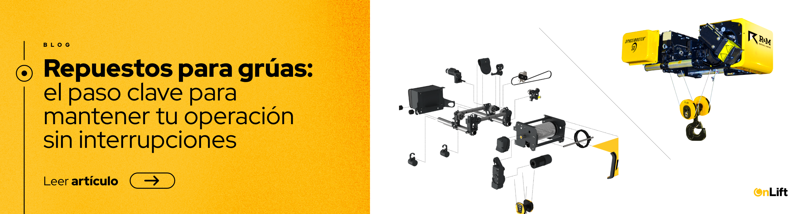 Repuestos para grúas: el paso clave para mantener tu operación sin interrupciones